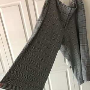 wide legged crop Lane Bryant pants ⚡️🖤🎩